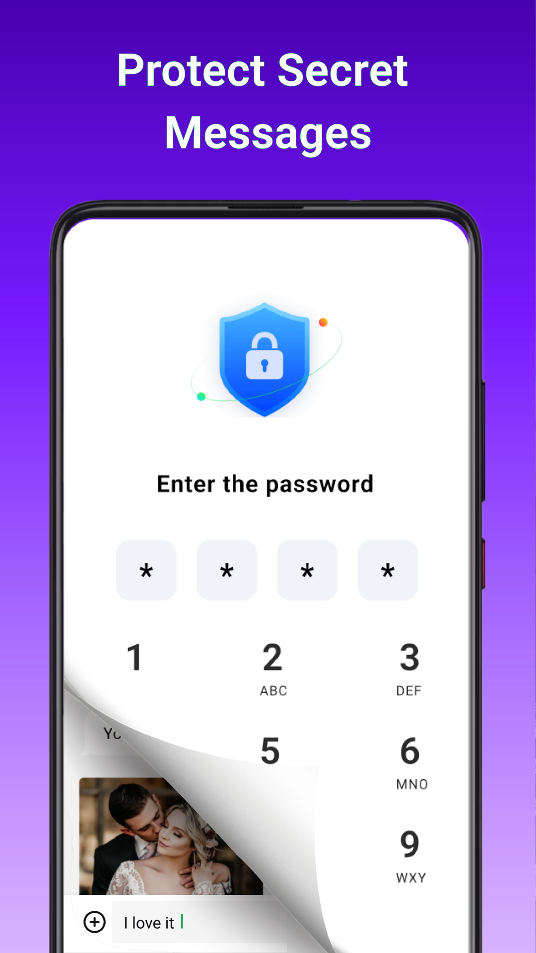 Private message protection preview